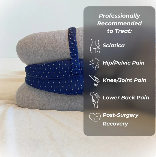 SmoothSpine™️ Pillow - Relieves Hips, Back & Sciatica